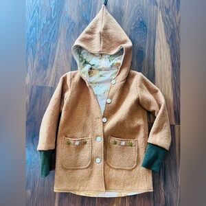 Made in Canada nooks design girls wool coat